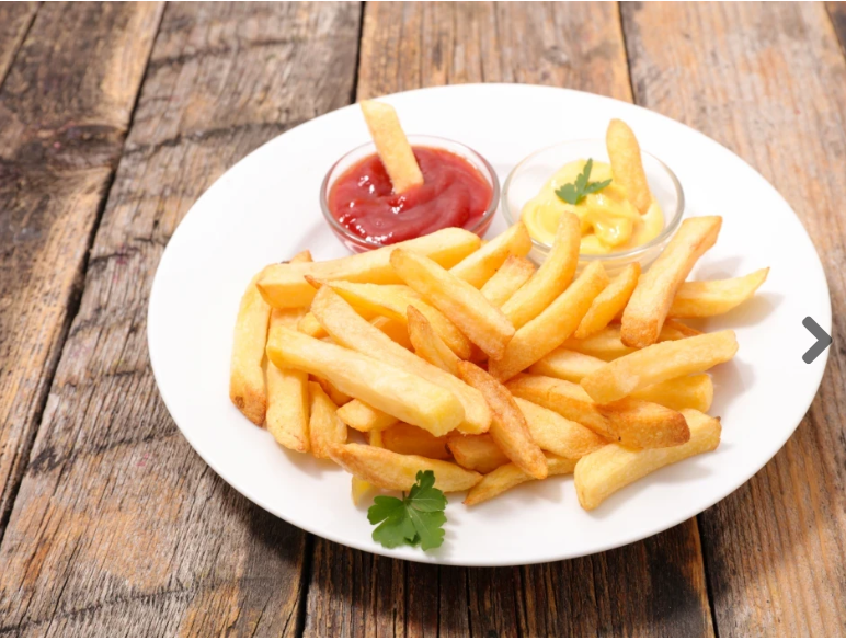 Sprøde belgiske pomfritter