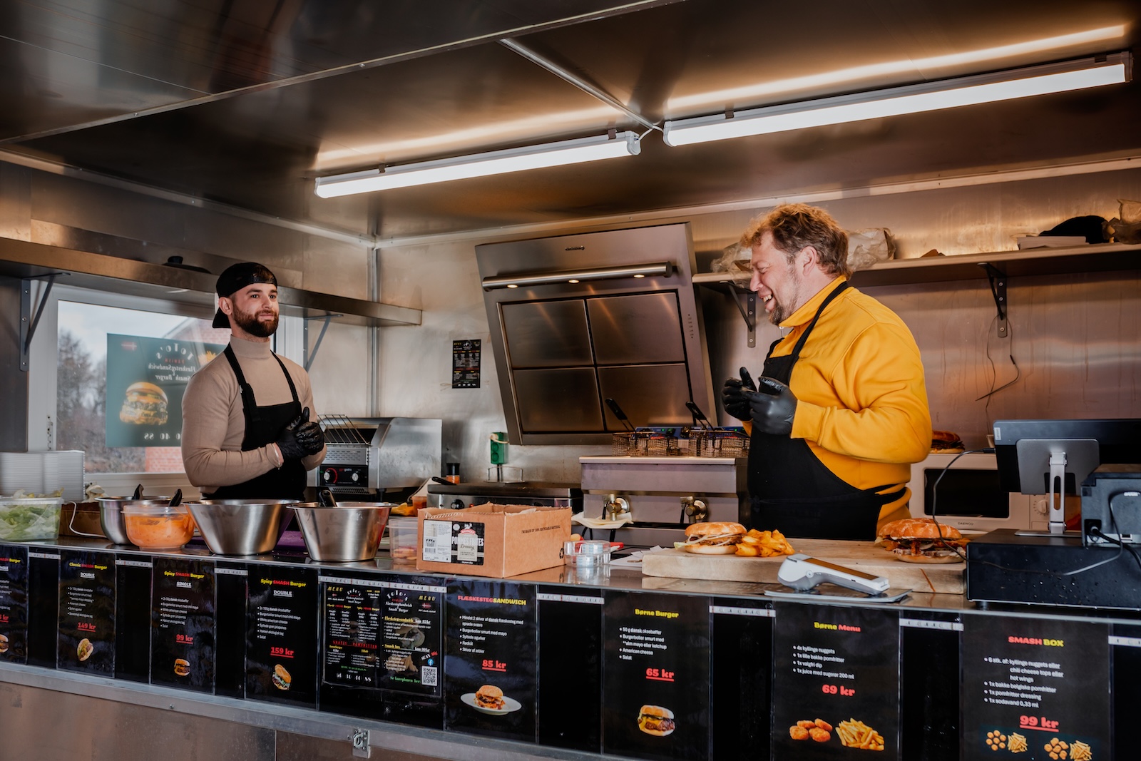 BurgerVogn fra Totos Takeaway